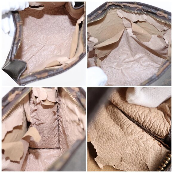 LOUIS VUITTON Monogram Poche Toilette 19 Pouch M47544 LV Auth 94101 - Picture 15 of 16